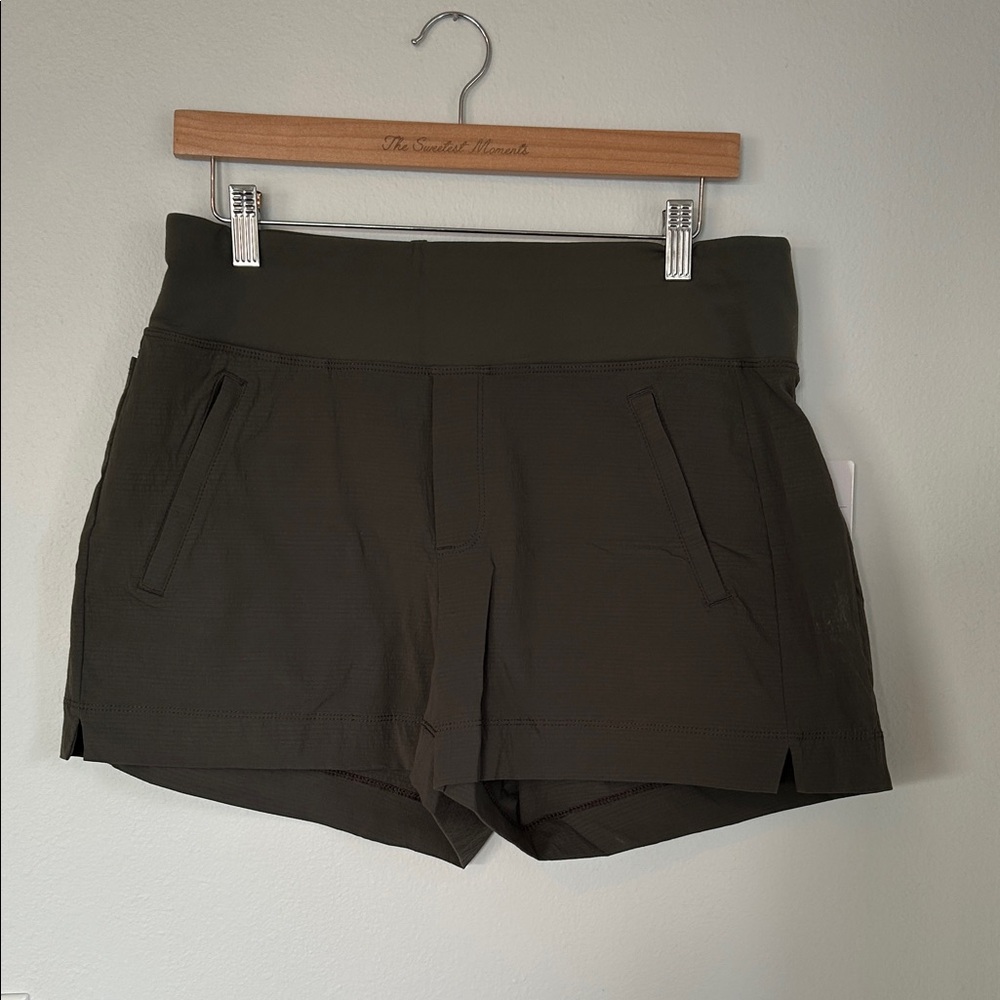 Athleta Olive Green Performance Shorts
